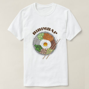 Camiseta Bibimbap Cozinhar Coreano Comida Cuisine Rice Vice