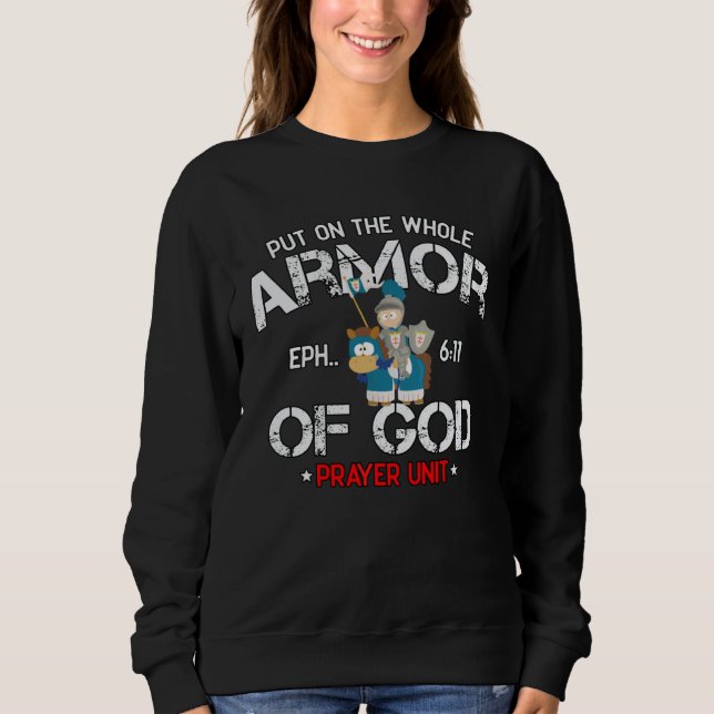 Camiseta Bible Quote Armor of God Ephesians 611 Easter Chri (Frente)