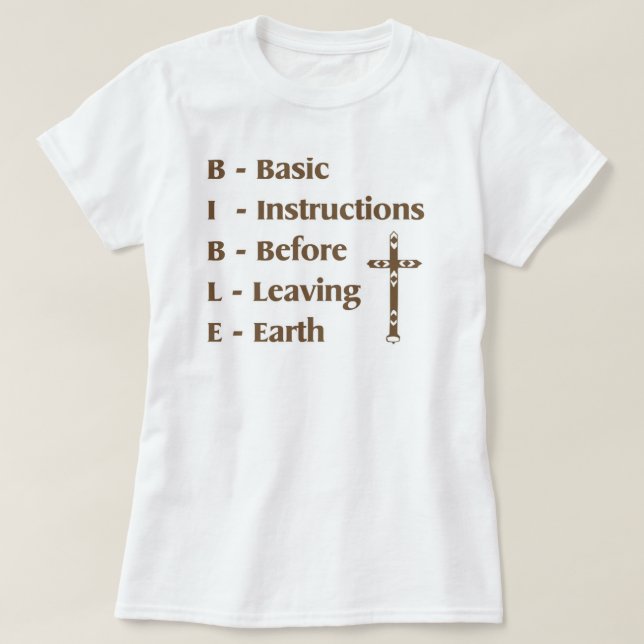 Camiseta Bíblia (Frente do Design)