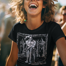 CAMISETA BÍBLIA CINDERELLA BEDROCK, CASTLE, RECUPERAÇÃO KNI