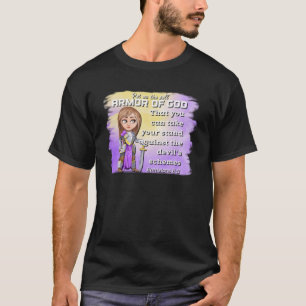 Camiseta Bíblia Cotação Armor de Deus Ephesianos 611 Páscoa