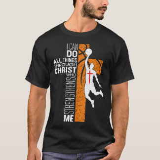 Camiseta Biblia Cristã Basquete Filipenses 413 Religioso