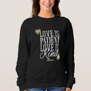 Camiseta Bíblia Cristã De Escrituras Verso Amor É Paciente