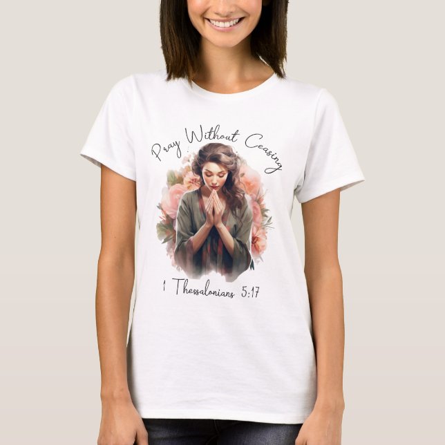 Camiseta Bíblia Cristã Inspiradora Verso (Frente)