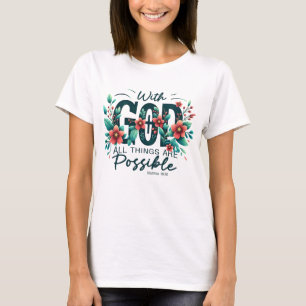 Camiseta Bíblia Cristã Inspiradora Verso