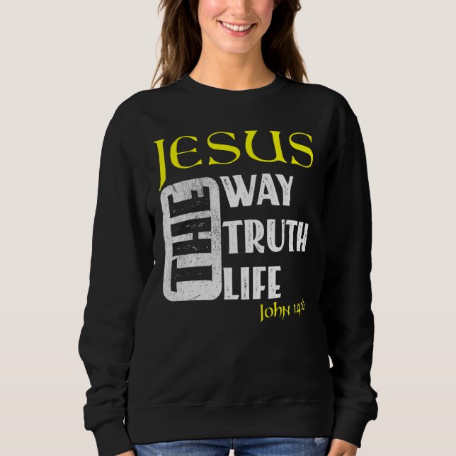 Camiseta Bíblia Cristã Verse John 146 1 (Frente)