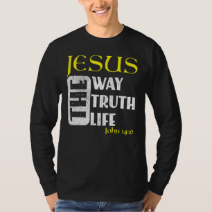 Camiseta Bíblia Cristã Verse John 146 1