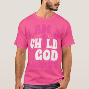 Camiseta Bíblia Cristã Verso Eu Sou Uma Criança De Deus 1 J
