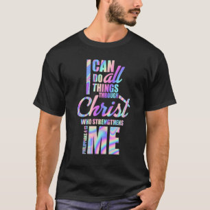 Camiseta Bíblia Cristã Verso Fortalecimento Religioso
