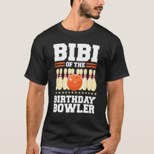 Camiseta Bíblia Da Festa De Boliche De Aniversário De Bowle