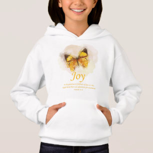 Camiseta Bíblia de borboleta cristã de mulheres Verso:Ale