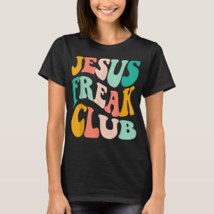 Camiseta Bíblia Do Clube Retro Jesus Freak Verse Jesus-Love