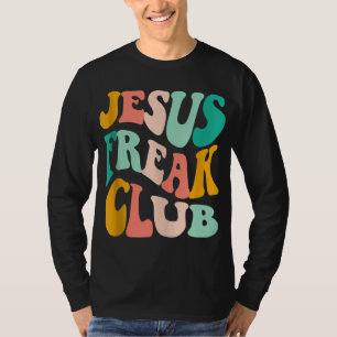 Camiseta Bíblia Do Clube Retro Jesus Freak Verse Jesus-Love