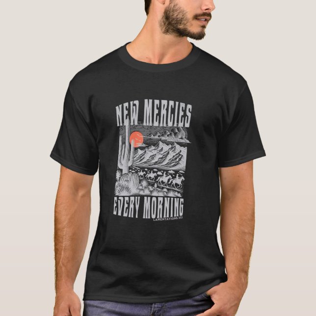 Camiseta Bíblia do Cowboy Versículo da Escritura Ocidental  (Frente)