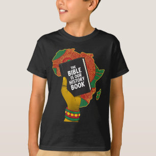 Camiseta Bíblia é livro de história do patrimônio cristão a