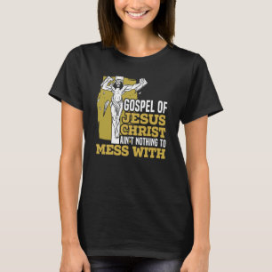 Camiseta Bíblia Jesus Cristo Pastor religioso Christian Bel