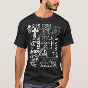 Camiseta Bíblia Jesus em Toda Parte (Leia Por Deus Amou Tan