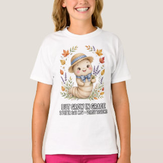 Camiseta Bíblia KJV-Jardim Minhoca Outono Coleção-2Pedro3:1