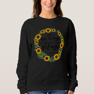 Camiseta Bíblia Sob Suas Asas Você Vai Encontrar Refúgio Je