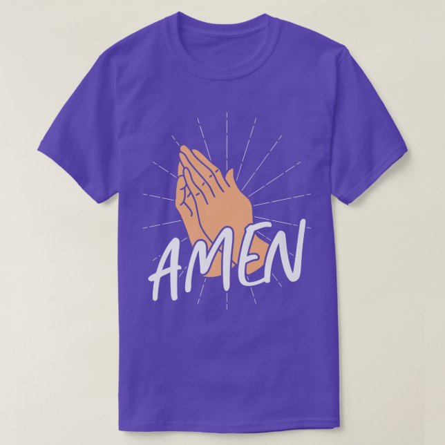 Camiseta Bíblia Verse Amen Premium Deus (Frente do Design)