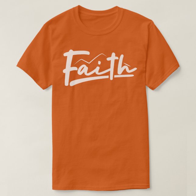 Camiseta Bíblia Verse Fé Deus Premium (Frente do Design)