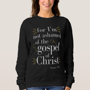 Camiseta Bíblia Verse Romanos 116 Escritura Religião Cristã
