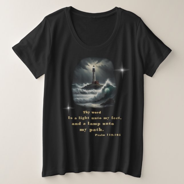 Camiseta Bíblia verso (Frente do Design)