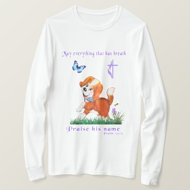 Camiseta Bíblia verso (Frente do Design)