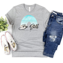 Bíblia Verso Christian Esteja quieto