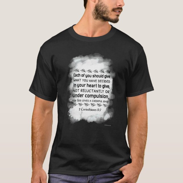 Camiseta Bíblia Verso Igreja Cristã Deus Jesus Religioso G (Frente)