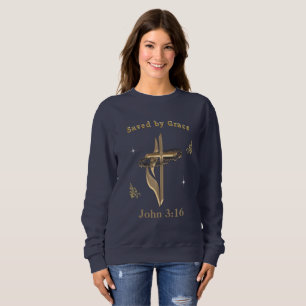 Camiseta Bíblia Verso salvo pela Grace