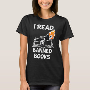 Camiseta Bibliophile Book Nerd I Read Banned Books Tote Bag