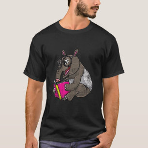 Camiseta Biblioteca Animal do Livro Leitura do Tapir