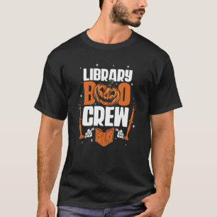 Camiseta Biblioteca Biblioteca Boo Crew da Biblioteca do Li