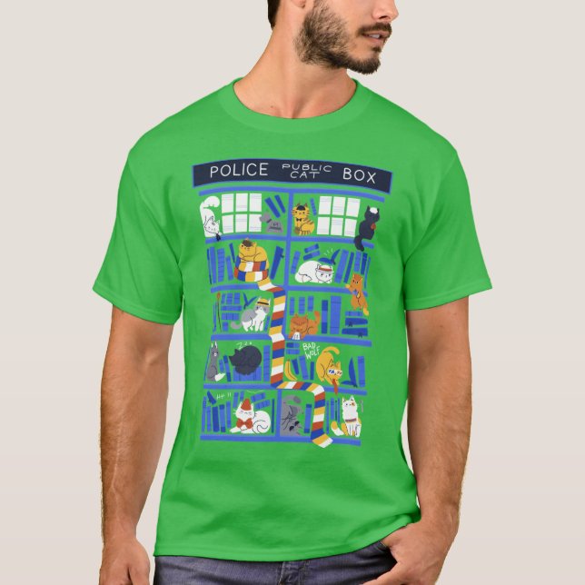 Camiseta Biblioteca Bo Quem é engraçado (Frente)