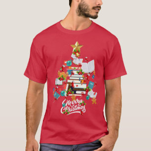 Camiseta Biblioteca da Biblioteca do Cub Leitura da Árvore 