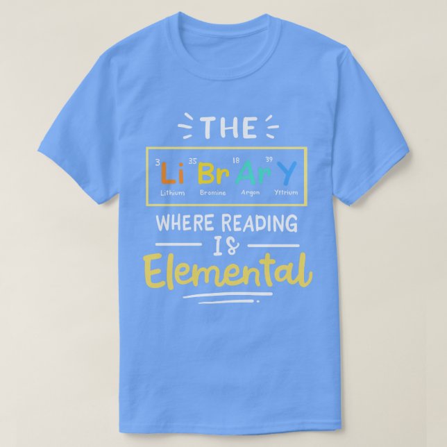 Camiseta Biblioteca de Leitura (Frente do Design)