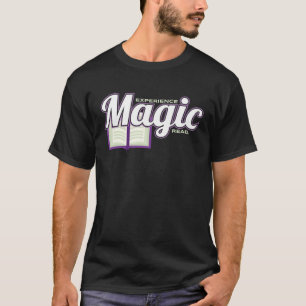 Camiseta Biblioteca de Leitura Mágica de Experiência de Boo
