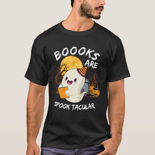 Camiseta Biblioteca de Livros de Professores do Dia de as B (Frente)