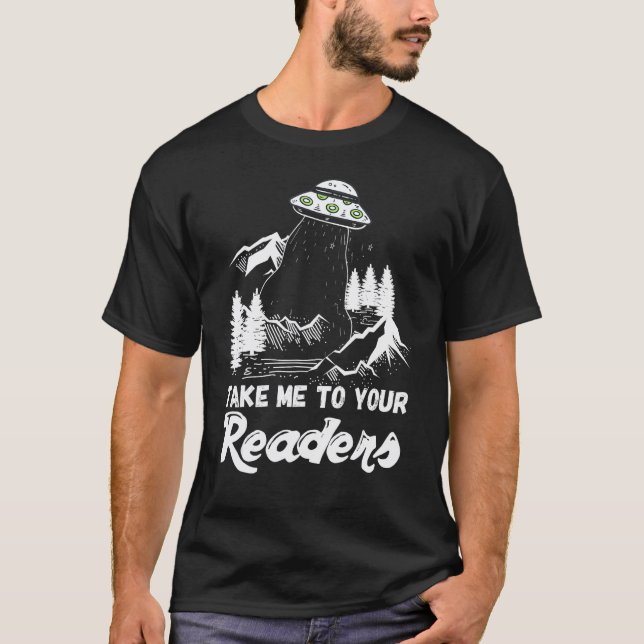 Camiseta Biblioteca de Professor de Inglês Presente de Leit (Frente)