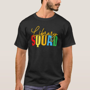 Camiseta Biblioteca do Bookworm Equipe Te Bibliotecário do