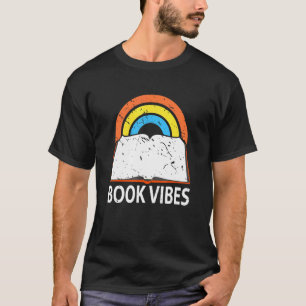 Camiseta Biblioteca do Bookworm Vibes do Livro Leitura do A