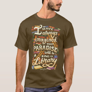 Camiseta Biblioteca é Paraíso