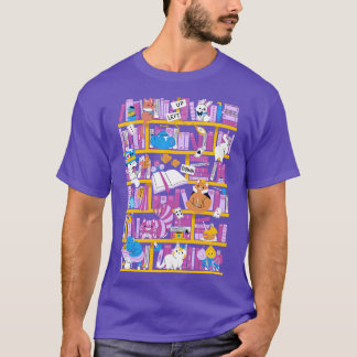 Camiseta Biblioteca em Wonderland