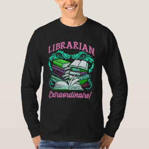 Camiseta Biblioteca Inspirada Bibliotecária Relacionada a D