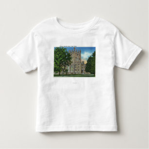 Camiseta Biblioteca memorável de Thompson, faculdade de