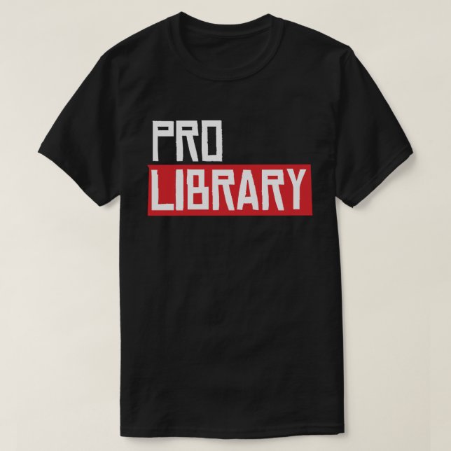 CAMISETA BIBLIOTECA PRO (Frente do Design)