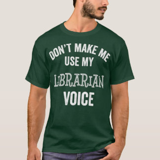 Camiseta Biblioteca Quieta de Voz de Dom Enche de Voz da Bi