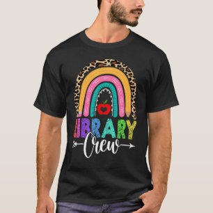 Camiseta Biblioteca Tripulante Rainbow Leopard Professor De