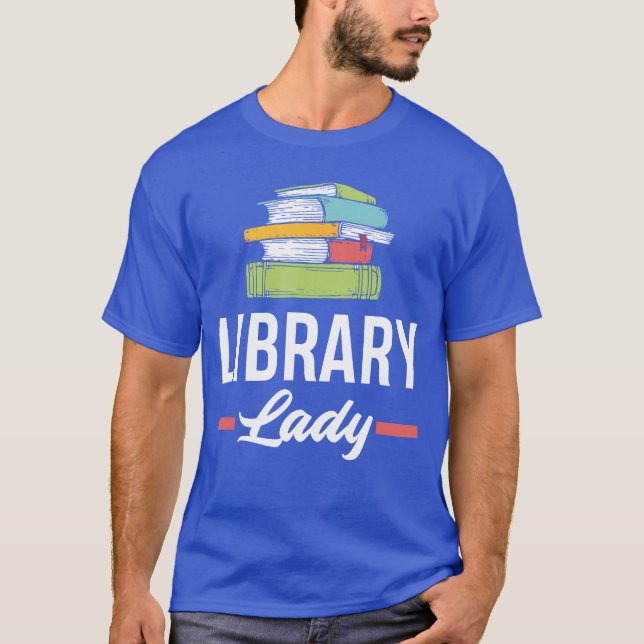 Camiseta Bibliotecária Divertida Feminina Biblioteca Assist (Frente)